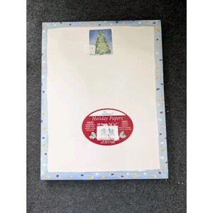 Sonburn Computer Print Paper 100 Sheets Christmas Tree Ornaments Bourder 8.5x11